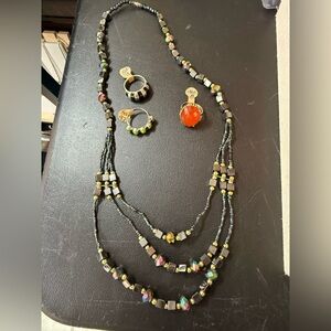 Bundle (3rings + necklace)